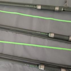 3 cannes Rod Hutchinson DMX 12' 3.5lbs État neuf