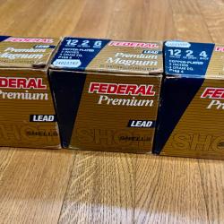 75 Cartouches cal.12 FEDERAL Magnum