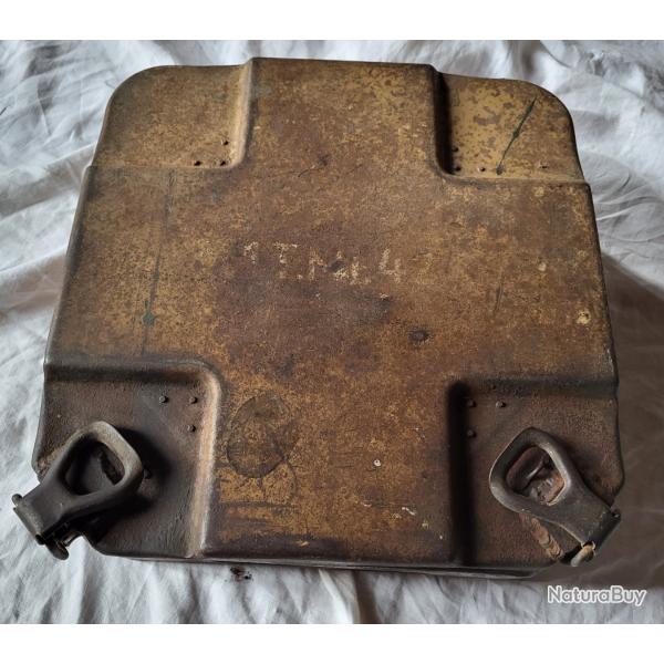 Caisse mtallique de mine anti-char allemande,  T.Mi.42 
