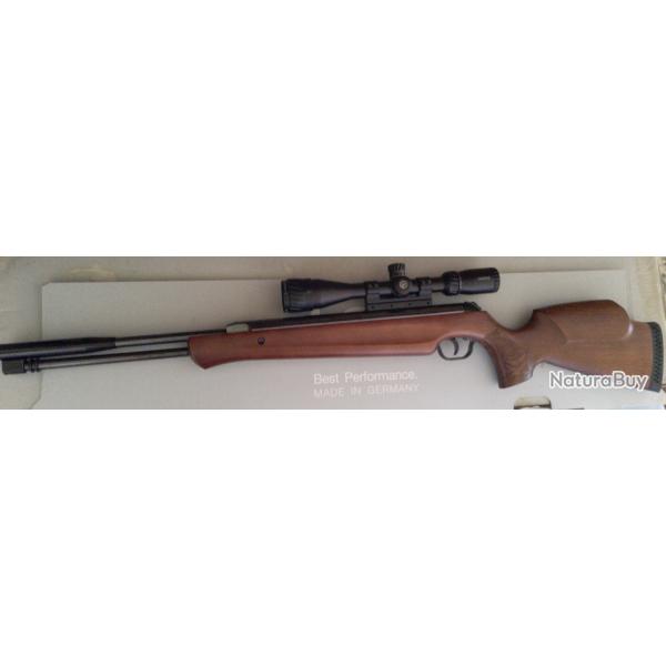 Vend carabine air comprim Walther LGU master cal.4.5mm-20joules-avec lunette Hawke 4-1440