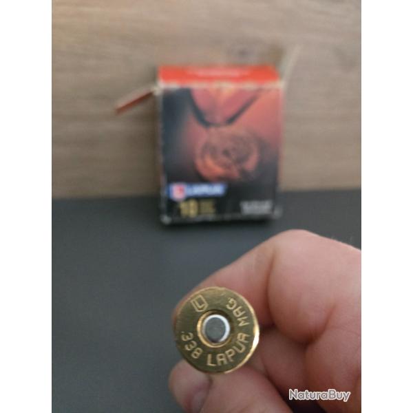 338 Lapua Magnum cartouches marque LAPUA 250gr