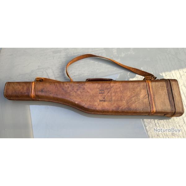 tui jambon fusil de chasse en cuir