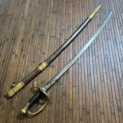 SABRE D'OFFICIER 1821 FRANCE COULAUX FRÈRES A KLINGENTHAL