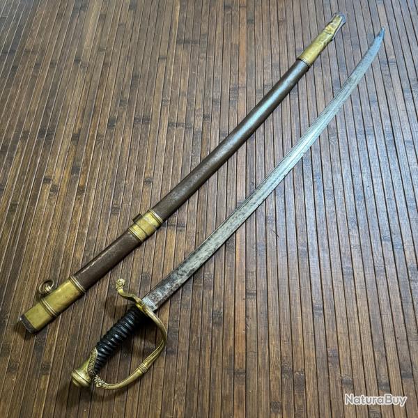 SABRE D'OFFICIER 1821 FRANCE COULAUX FRRES A KLINGENTHAL