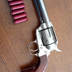 Colt SAA 1873 Uberti 45 LC 4/75 Inox Cattleman