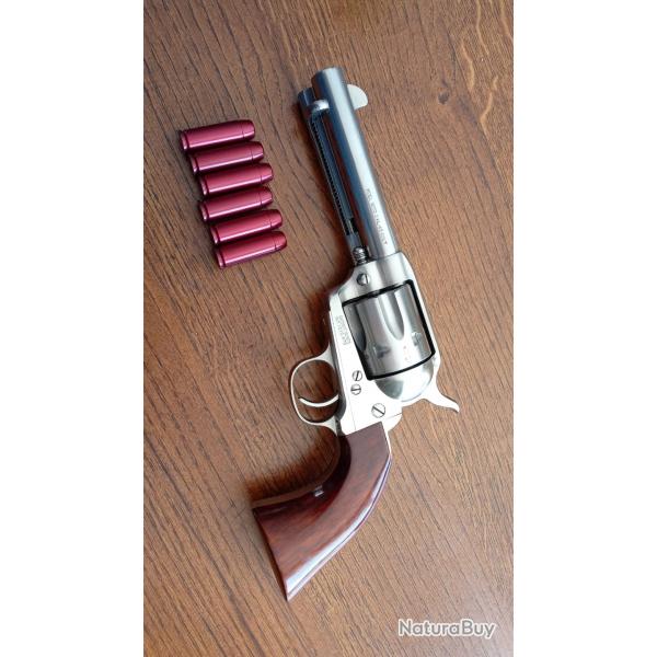 Colt SAA 1873 Uberti 45 LC 4/75 Inox Cattleman