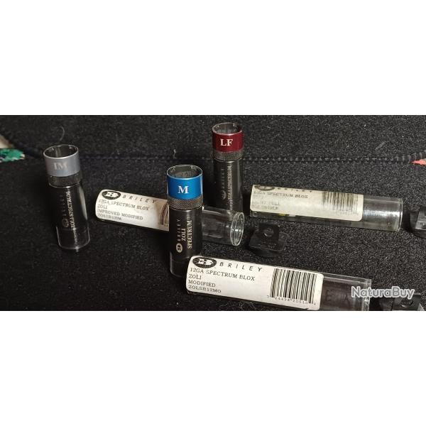 Lot de 3 Chokes Zoli BRILEY Spectrum
