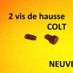 lot de 2 vis de hausse COLT - VENDU PAR JEPERCUTE (s166)
