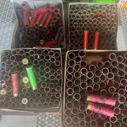 lot de douilles tirees une fois cal 14mm et cal20