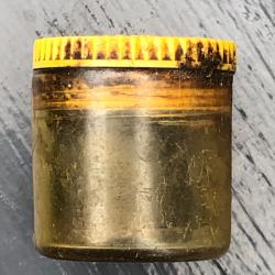 petit pot de graisse réglementaire pour fusil Garand M1  original US WW2 fouille normandie !