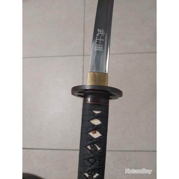 iaido sabre japonais non aiguis, inox