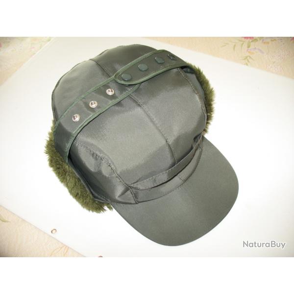 casquette fourre kaki polyester T60
