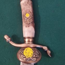 Dague de chasse allemande des années 1940,
