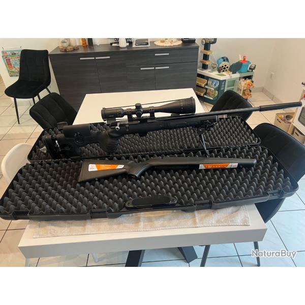 TIKKA t1x avec crosse GRS