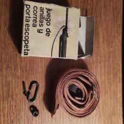Sangle bretelle cuir Gamo  pour fusil carabine neuve
