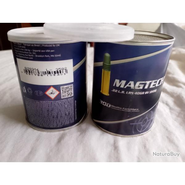 Vends munitions 22lr magtech