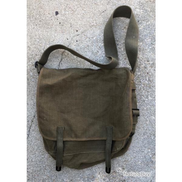 Musette TTA modle 1950 originale Arme franaise anne 50-60 INDO ALGERIE NEUVE
