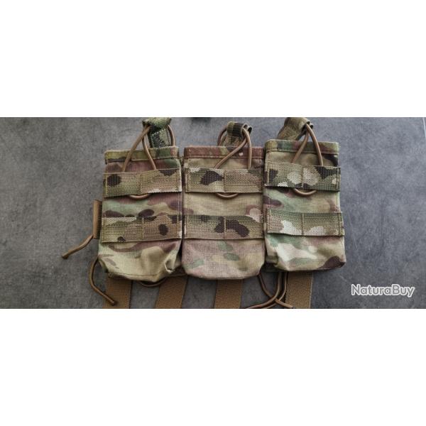 Triple Porte chargeur AR/AK Molle Warrior Assault Systems