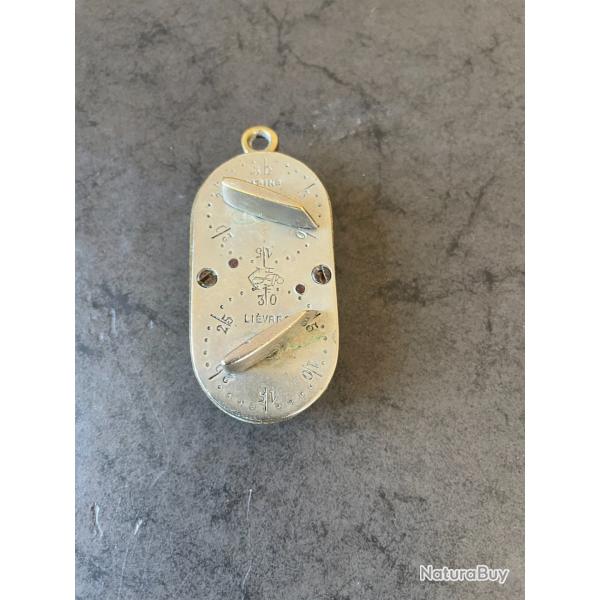 ancien compteur  gibier en laiton