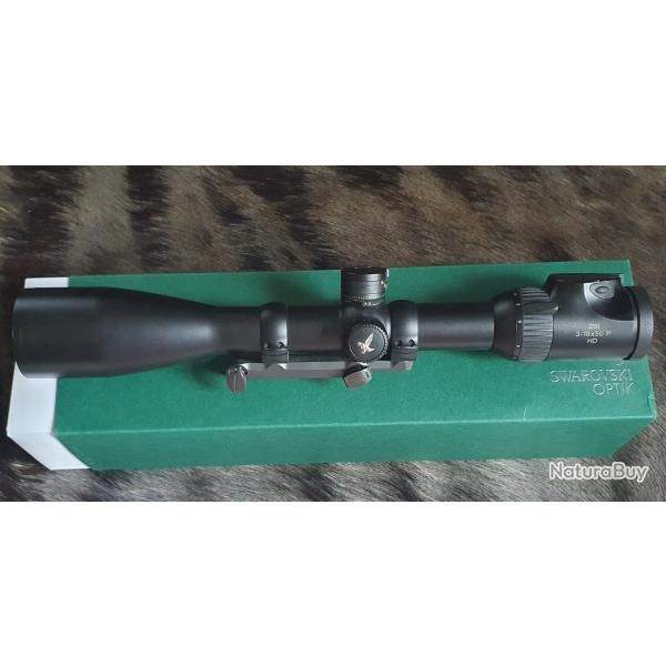 Swarovski z6i 3-1850 avec tourelle balistique montage blaser
