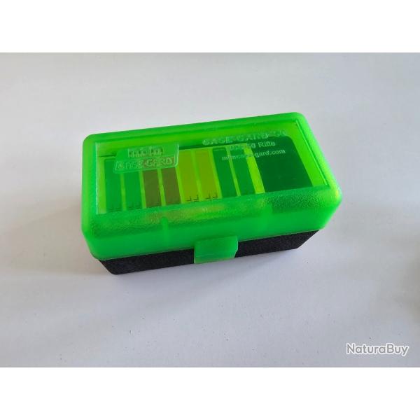 Bote de rangement MTM Case Guard RSS-50 Rifle 50 cartouches cal. 22-250, 6mm PPC, 7.62x39 Rus.