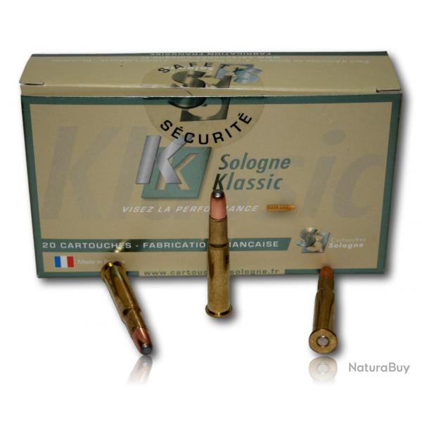 MUNITION SOLOGNAC SUBSONIQUE 170 GRAINS CAL 30X30 WIN