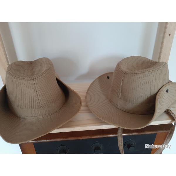 Deux stetson US vintage neuf anciens. La paire.
