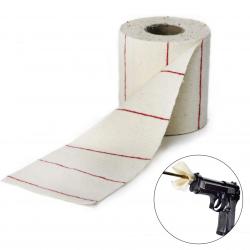 PATCHS DE NETTOYAGE COTON POUR ARMES ROULEAU DE 10 MÈTRES x 5CM - LIVRAISON GRATUITE