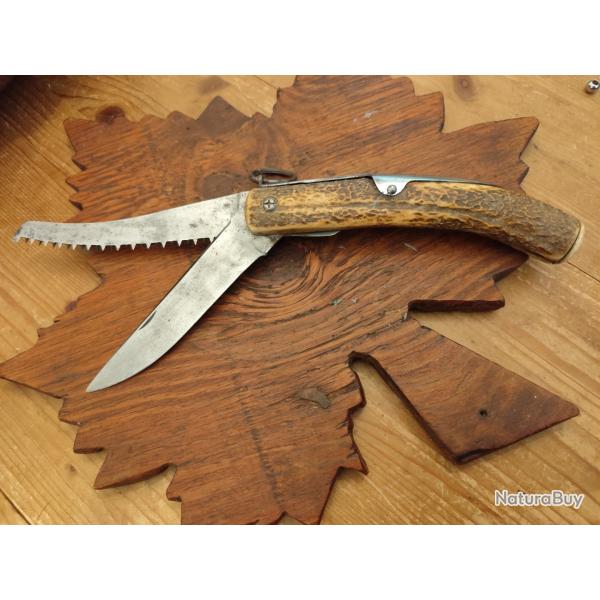 Grand cornillon ancien de chasse 31 cm