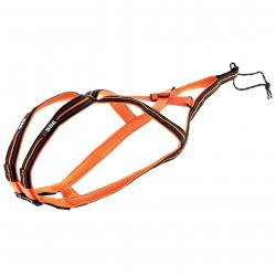 Harnais Canicross X-BACK ONE Orange 4XS I-DOG marque française