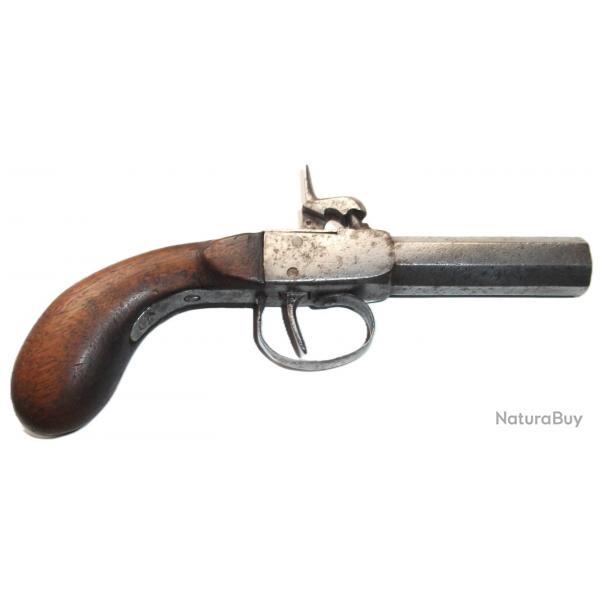 PISTOLET A PERCUSSION A 1 CANON