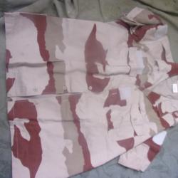 chemise  ex-armée   tcamouflée taille 43/44