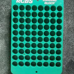 RCBS loading Block - plateau de rechargement