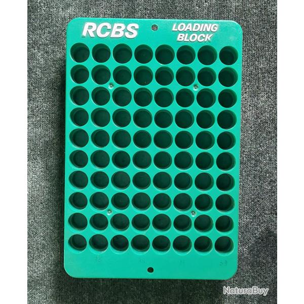 RCBS loading Block - plateau de rechargement