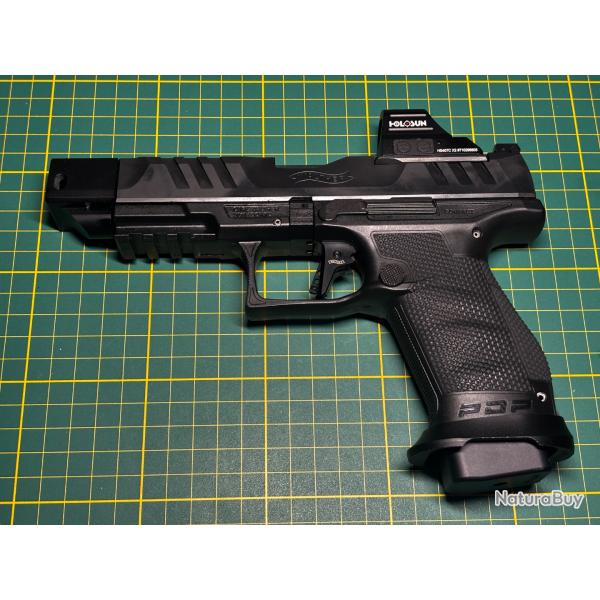Walther PDP pro SD + holosun + compensateur
