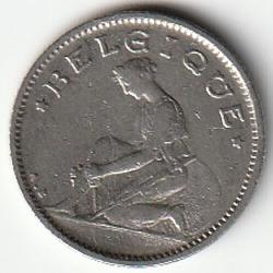 Pièce de Monnaie Belgique Bon pour 50 centimes 1923