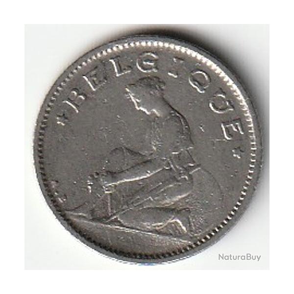 Pice de Monnaie Belgique Bon pour 50 centimes 1923