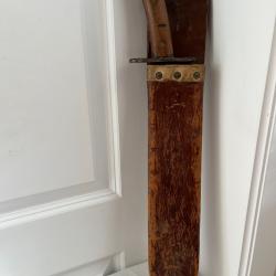 WW1 et 2 bolo US M1909 et fourreau britannique