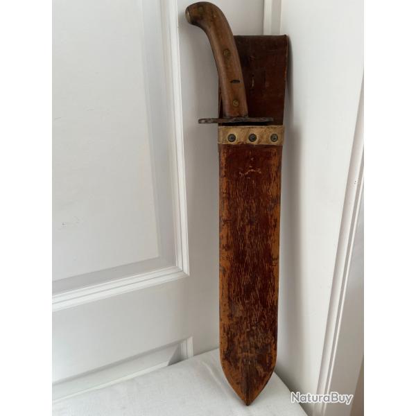 WW1 et 2 bolo US M1909 et fourreau britannique
