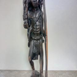 Statuette Africaine - CHASSEUR CAMEROUNAIS