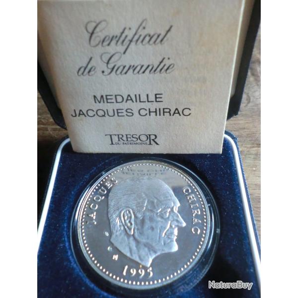 coffret mdaille poinon argent 1er titre / V  rpublique 1995