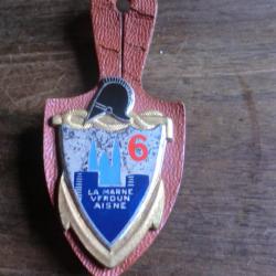 insigne R.G 6eme régiment du génie la marne verdun aisne  / drago paris