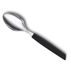 6.9033.08 Cuillères à soupe Victorinox Swiss Modern noir x6