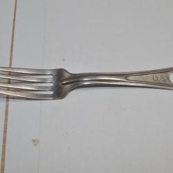 Fourchette Militaire cantine ration  US Américain Silco Stainless USA US Army D.Day WW2 (10)