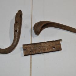 Lot de pièce Baionnette Chasspot Sabre Allemand Pare flamme 98k restauration (10)