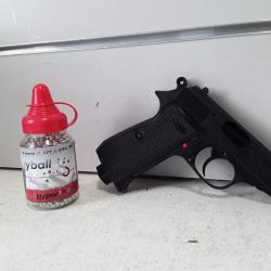 Pistolet Walther PPK/S cal.4,5bb Co2 + plombs bbs