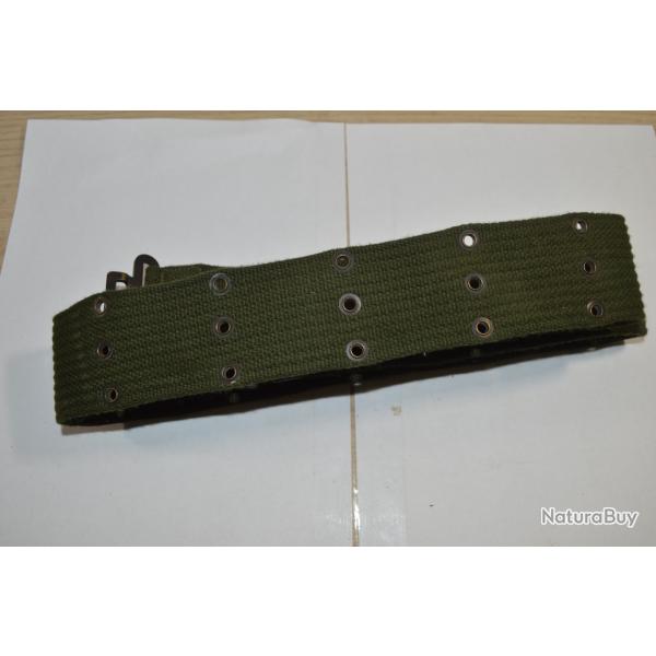 Ceinturon Militaire Belge ABL Style France US Tap Indo  idal reconstitution Chasse Nature (20)