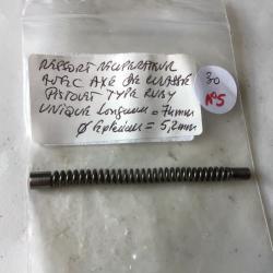 VENDU PAR LE-CUIRASSIER N°5 RESSORT ET GUIDES RÉCUPÉRATEUR DE CULASSE PISTOLETS TYPE RUBY-UNIQUE-