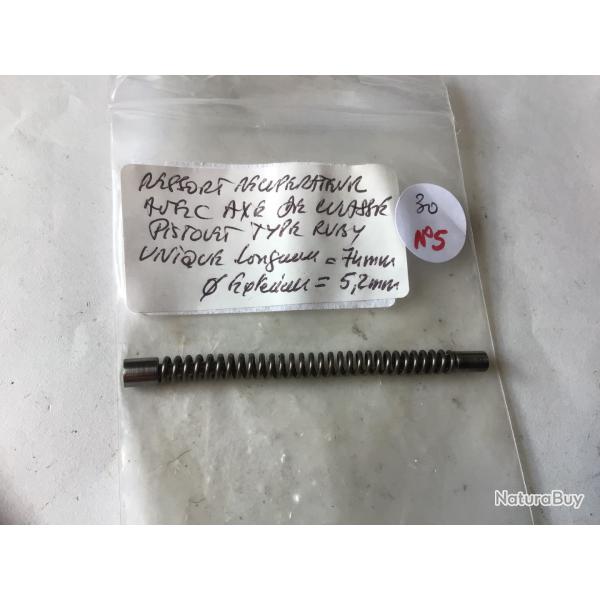 VENDU PAR LE-CUIRASSIER N5 RESSORT ET GUIDES RCUPRATEUR DE CULASSE PISTOLETS TYPE RUBY-UNIQUE-
