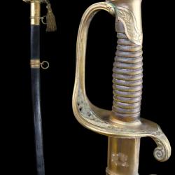 N40 - Sabre d'officier d'infanterie modèle 1845, période Monarchie de Juillet